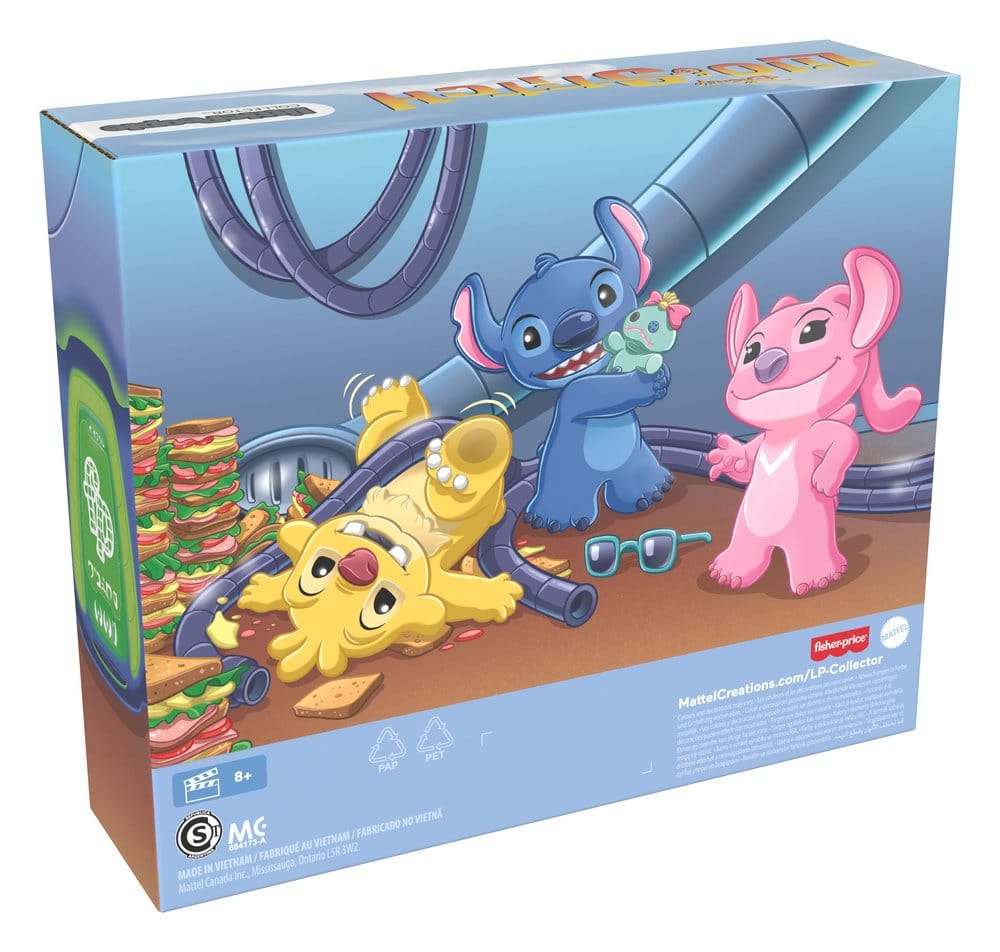 Lilo & Stitch Little People Collector pack 3 minifigurines Stitch & The Cousins 7 cm