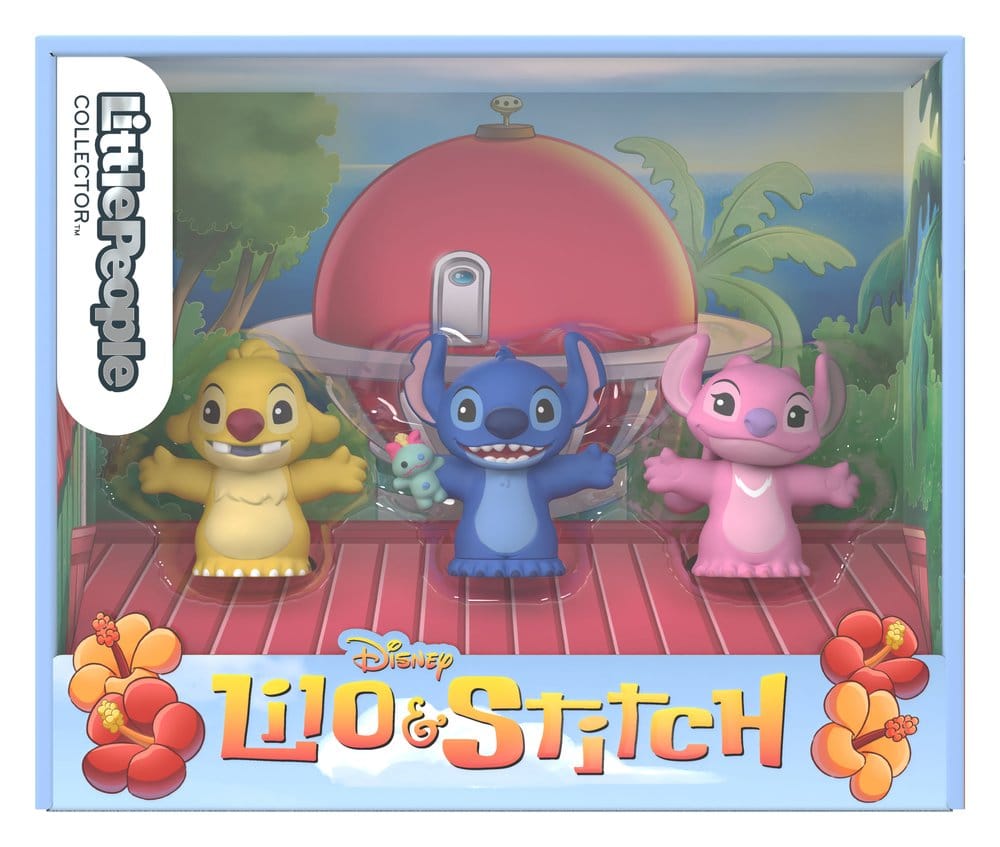 Lilo & Stitch Little People Collector pack 3 minifigurines Stitch & The Cousins 7 cm