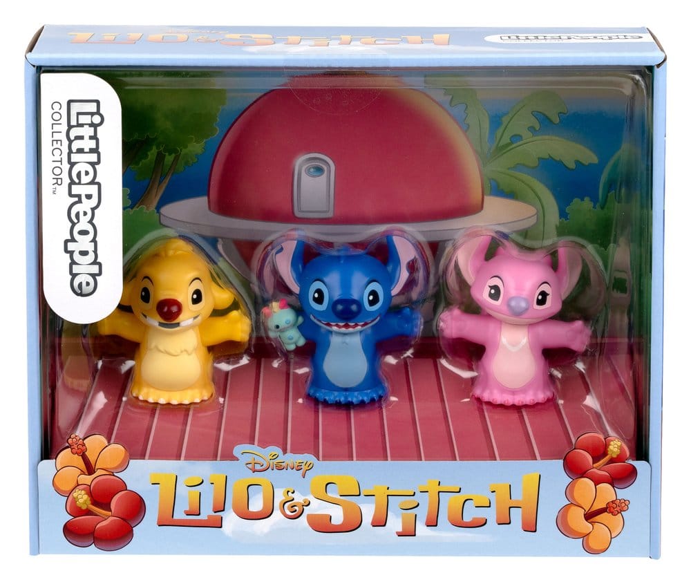 Lilo & Stitch Little People Collector pack 3 minifigurines Stitch & The Cousins 7 cm