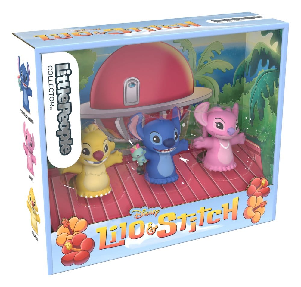 Lilo & Stitch Little People Collector pack 3 minifigurines Stitch & The Cousins 7 cm