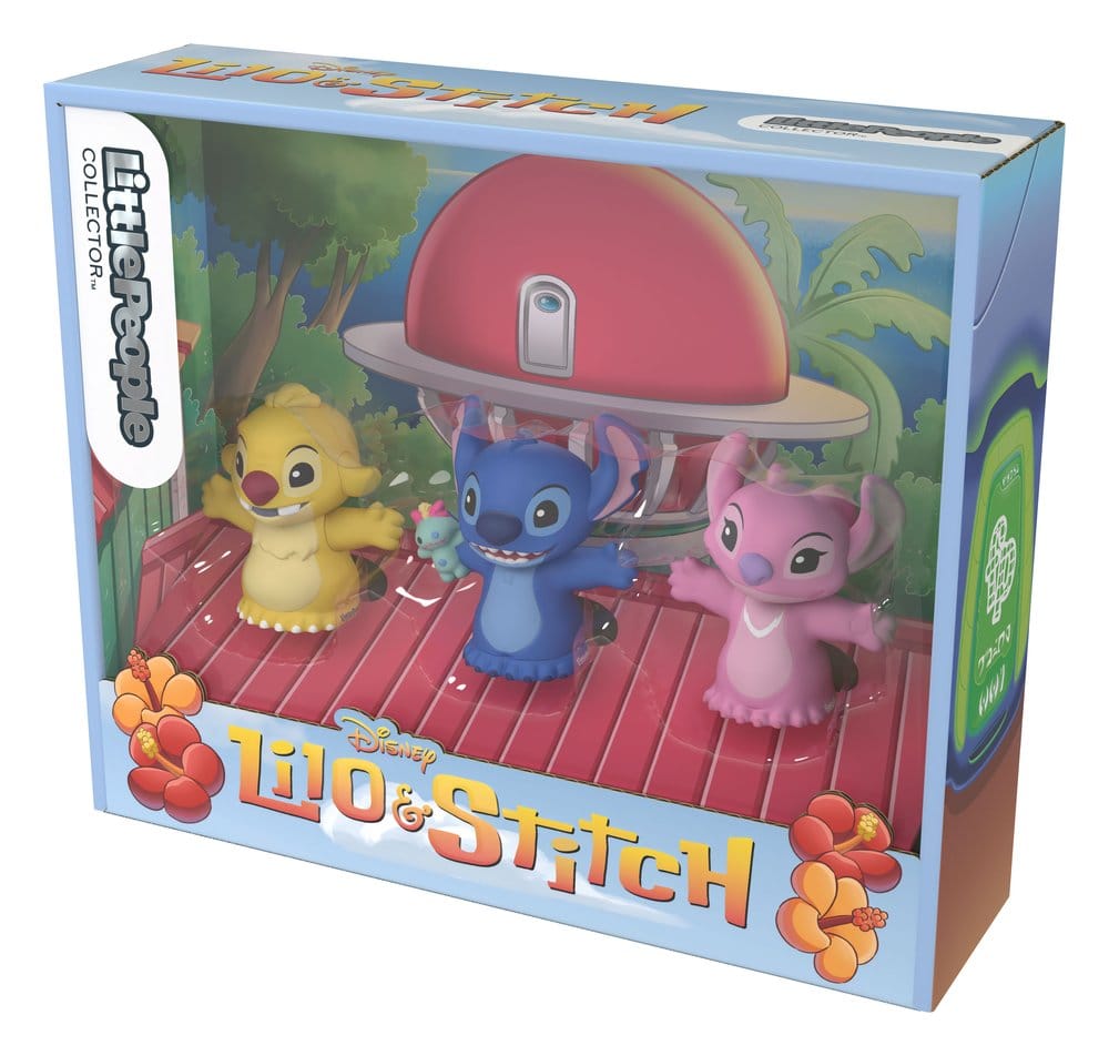 Lilo & Stitch Little People Collector pack 3 minifigurines Stitch & The Cousins 7 cm