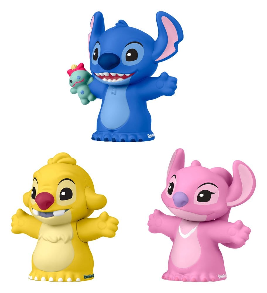 Lilo & Stitch Little People Collector pack 3 minifigurines Stitch & The Cousins 7 cm