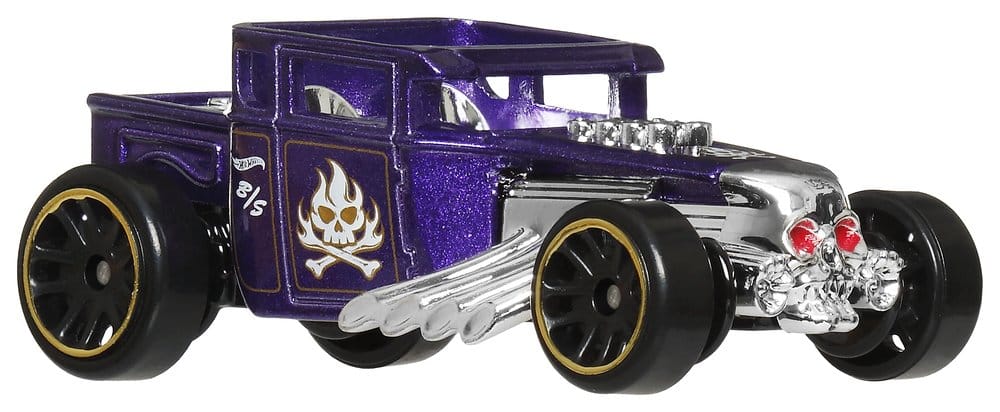 Hot Wheels Silver Series pack 6 véhicules Die-Cast 1/64 Legends