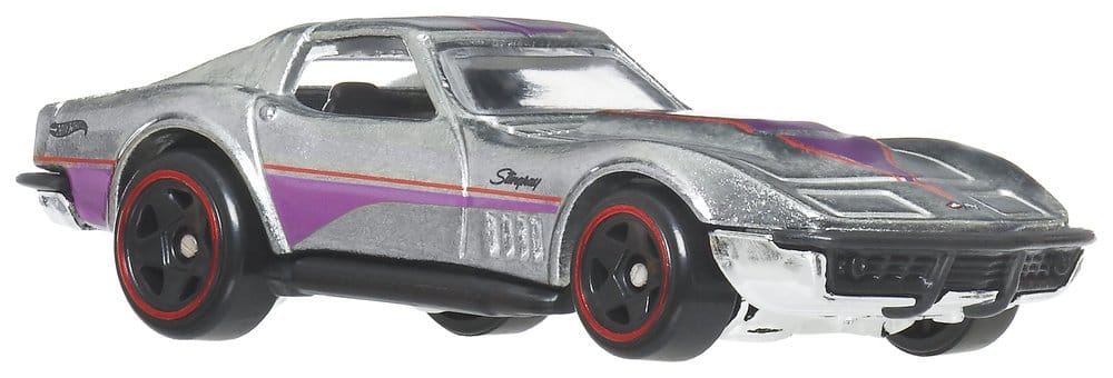Hot Wheels Silver Series pack 6 véhicules Die-Cast 1/64 ZAMAC
