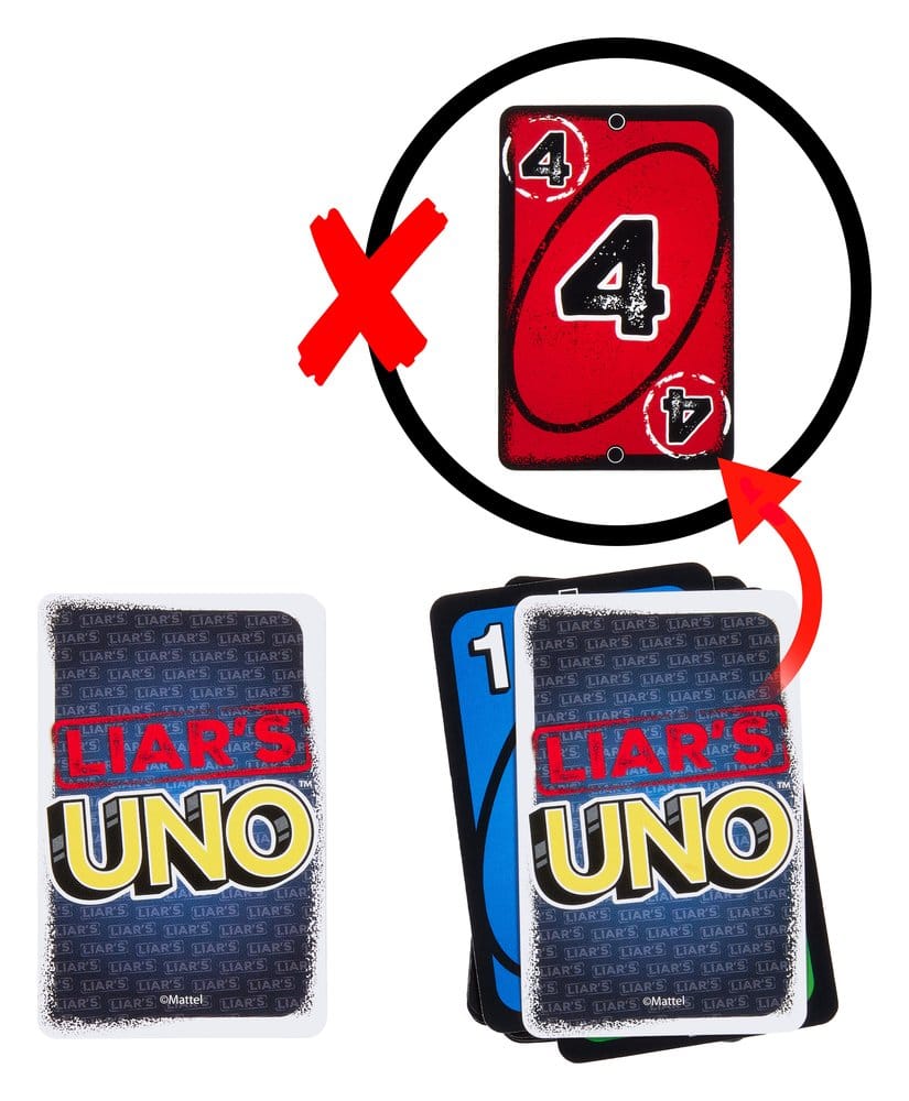Liar's UNO Jeu de cartes