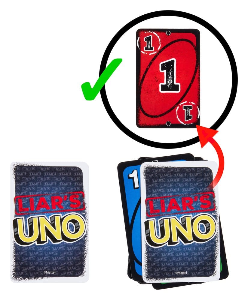 Liar's UNO Jeu de cartes