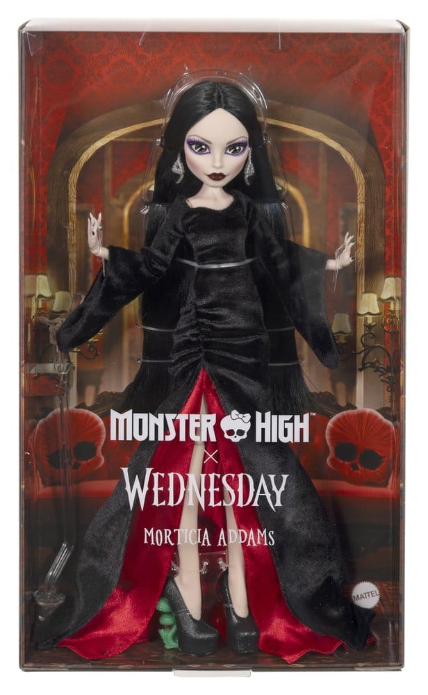Monster High x Wednesday Collector poupée Morticia Addams