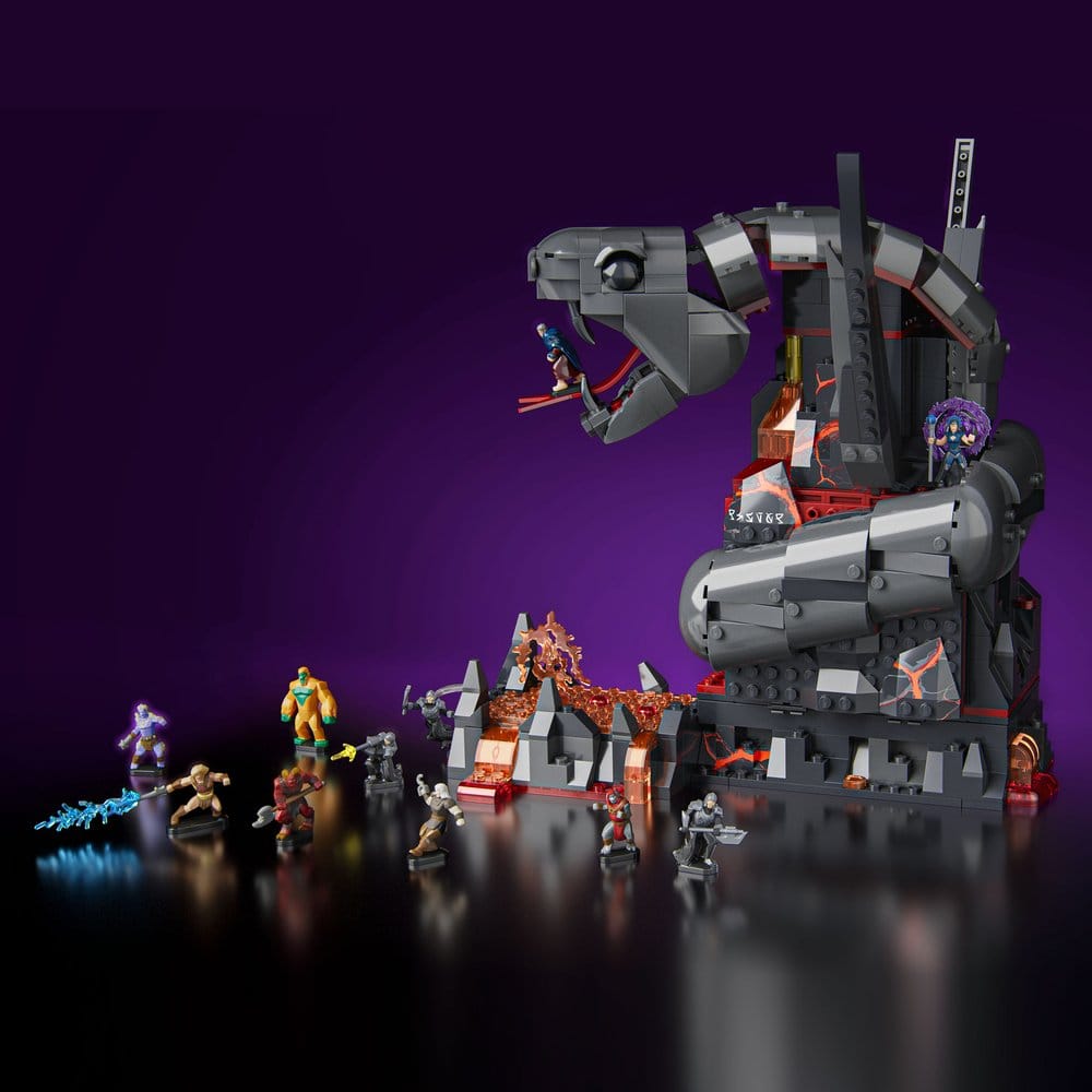 Masters of the Universe Mattel Brick Shop Set de Construction Snake Mountain