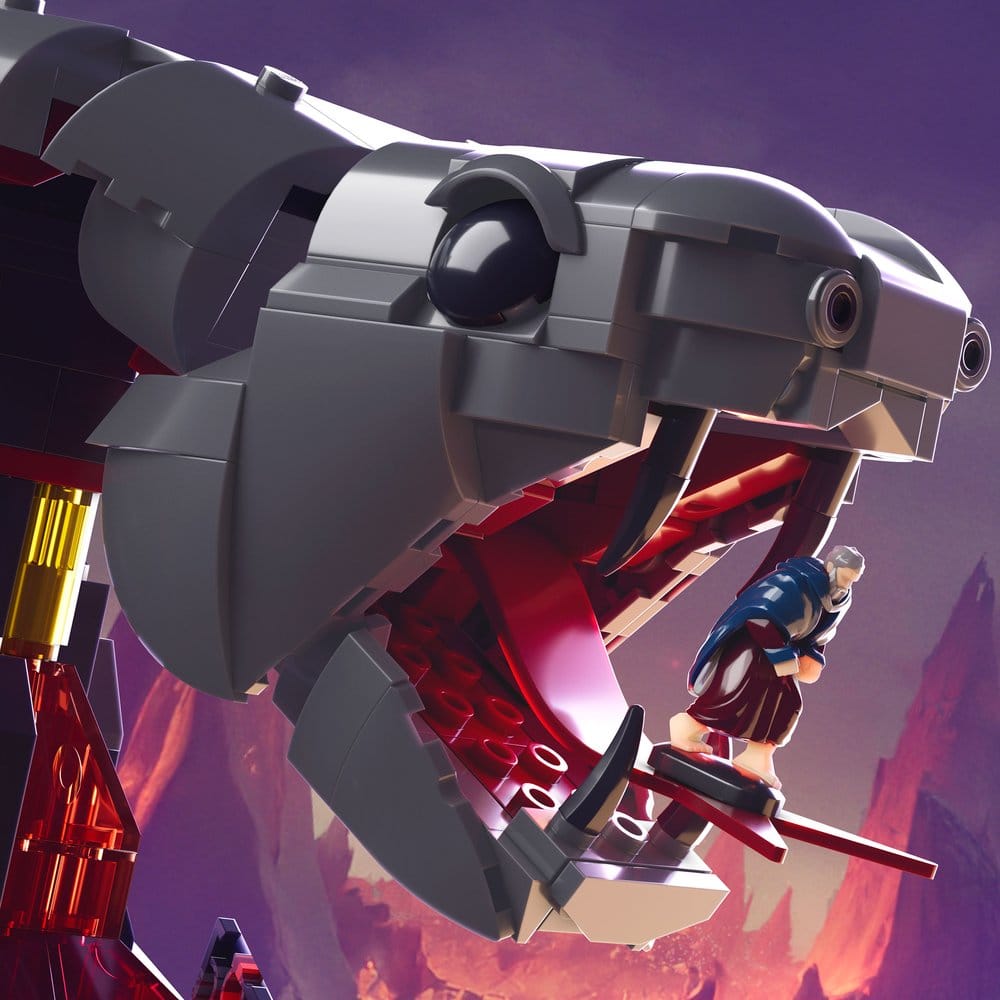 Masters of the Universe Mattel Brick Shop Set de Construction Snake Mountain