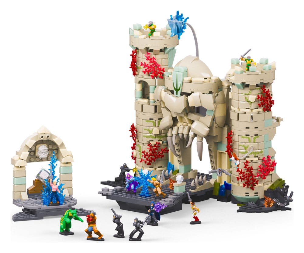 Masters of the Universe Mattel Brick Shop Set de Construction Castle Grayskull