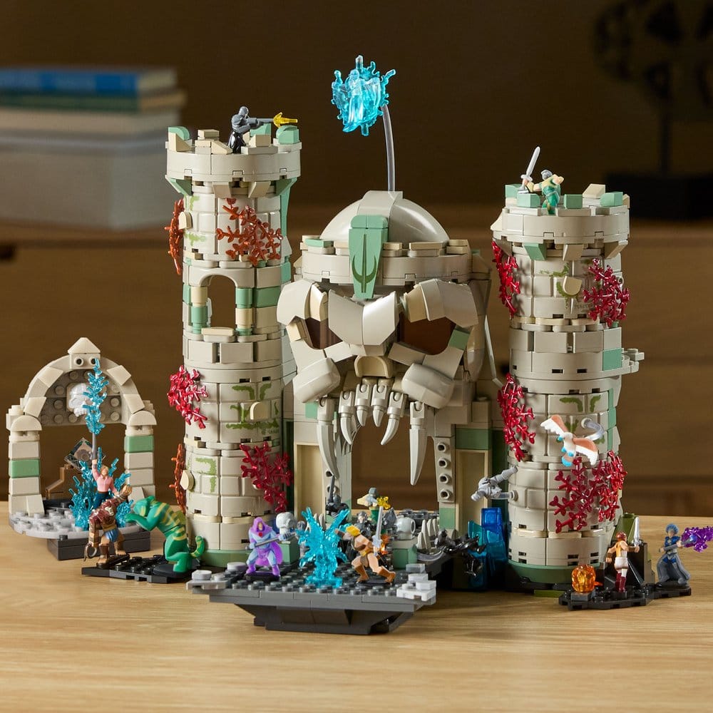 Masters of the Universe Mattel Brick Shop Set de Construction Castle Grayskull