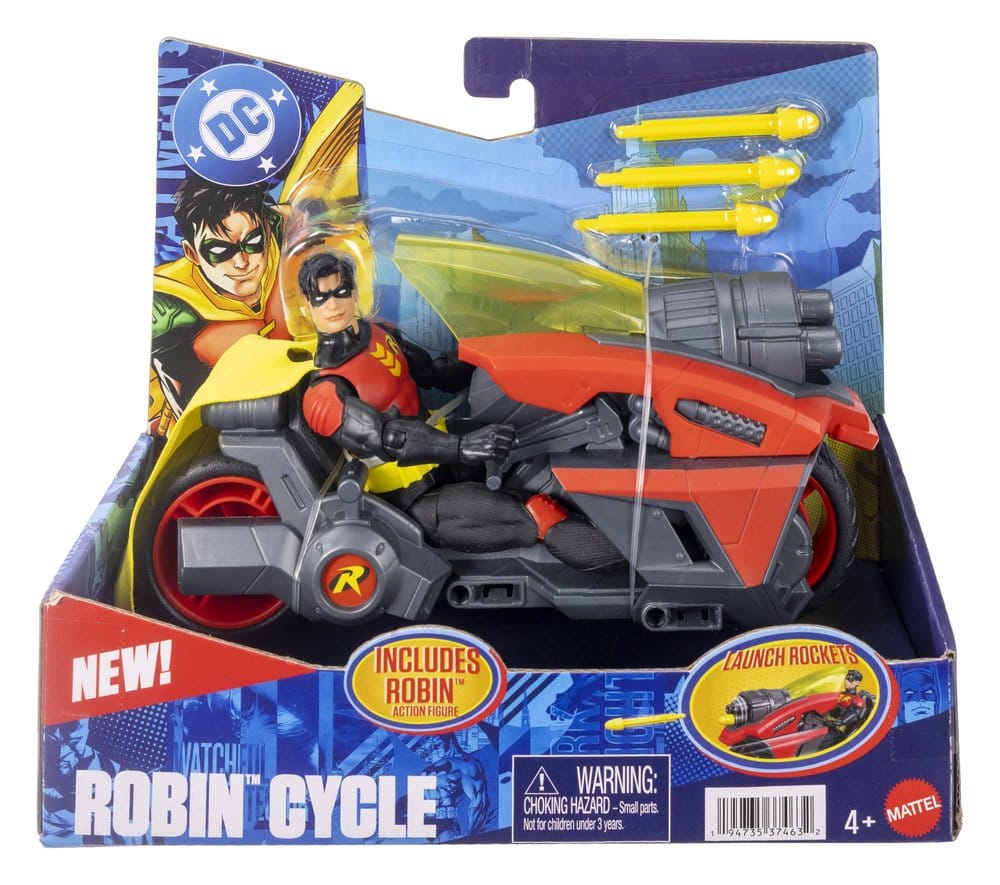 DC Premier véhicule Robin Cycle 17 cm