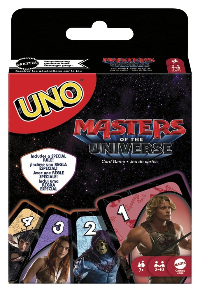Masters of the Universe 2026 Movie UNO Jeu de cartes
