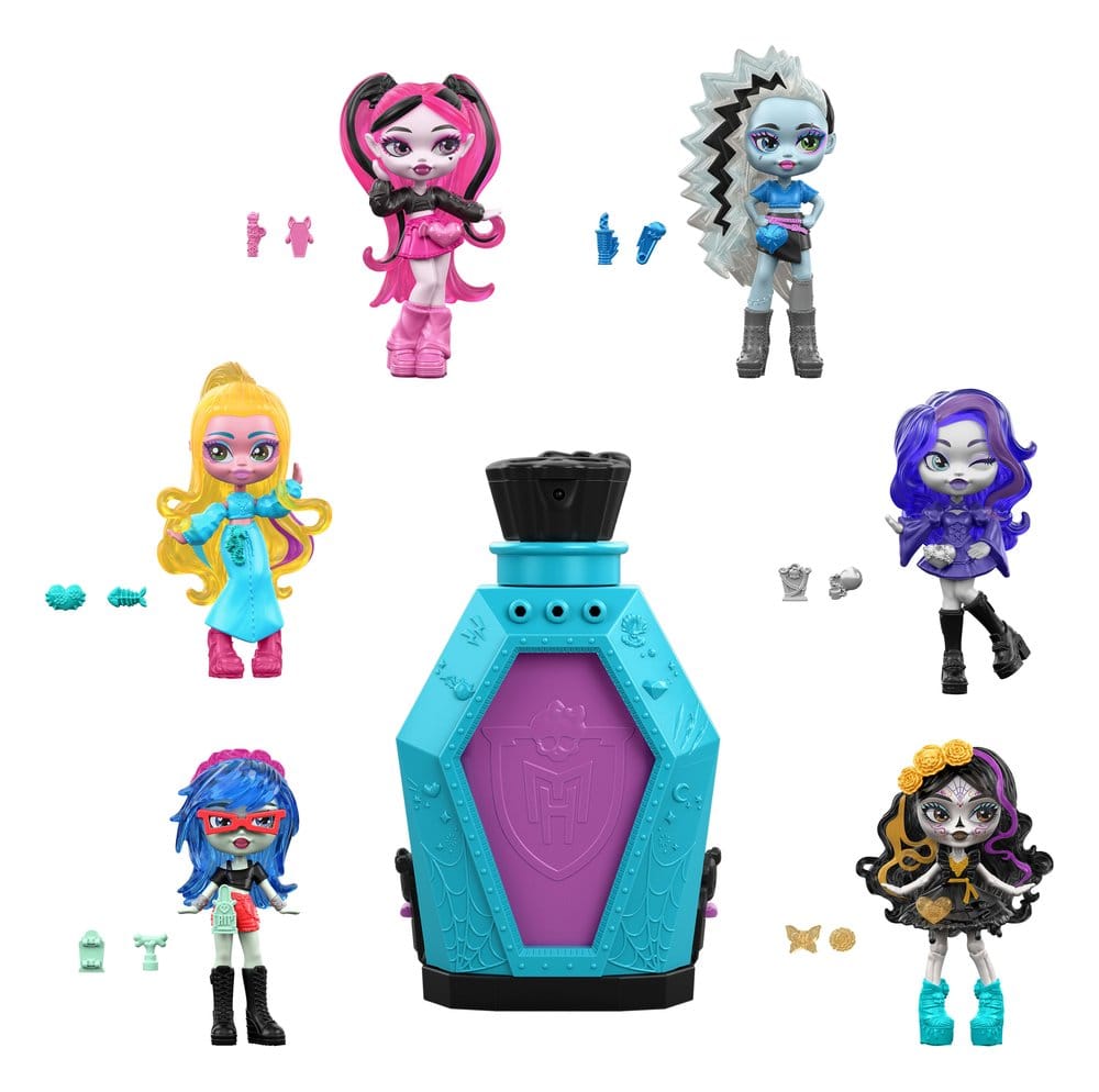 Monster High Little Frights Blind Box poupée 7 cm