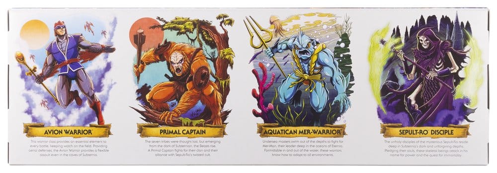 Masters of the Universe Origins pack 4 figurines Battle for Subternia 14 cm