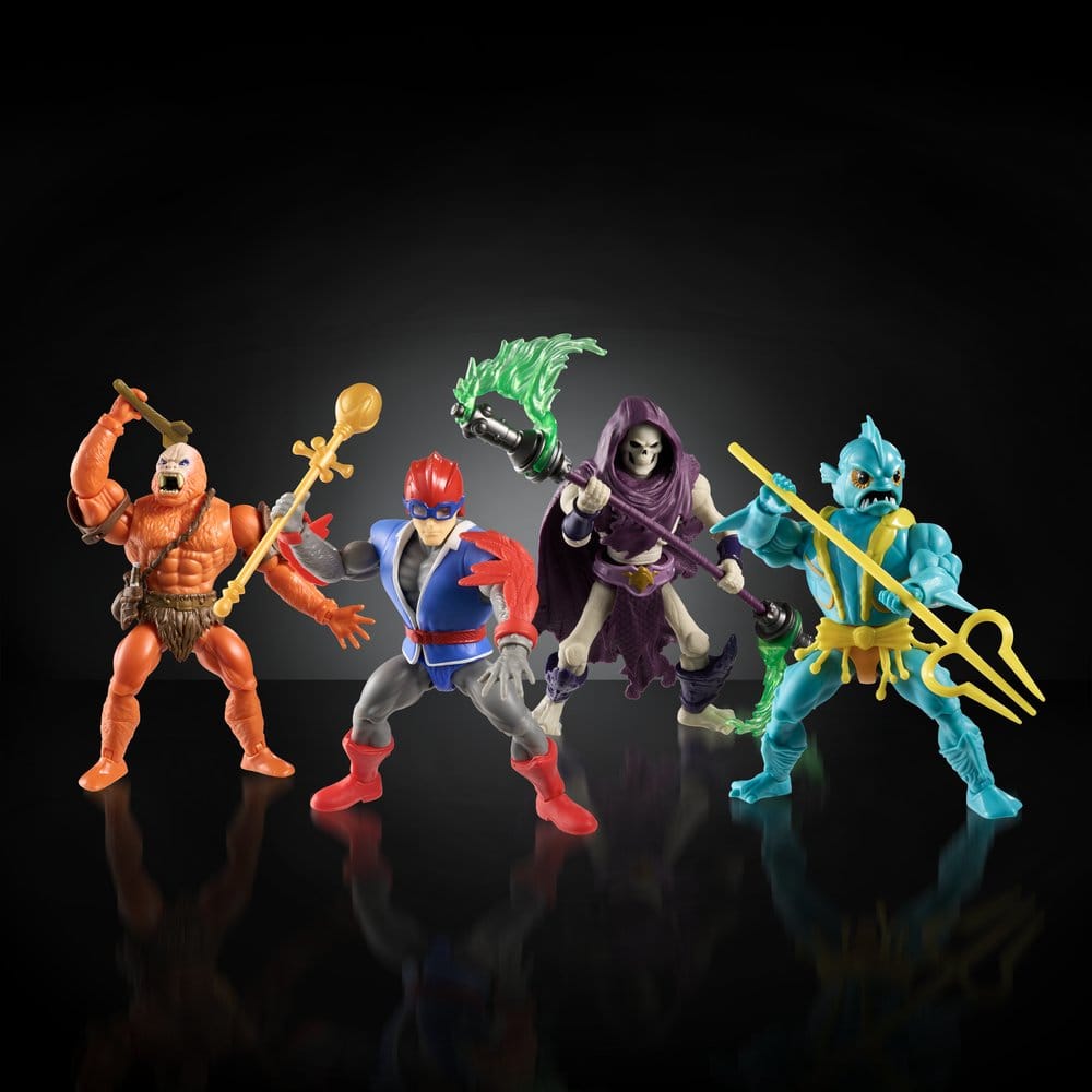 Masters of the Universe Origins pack 4 figurines Battle for Subternia 14 cm