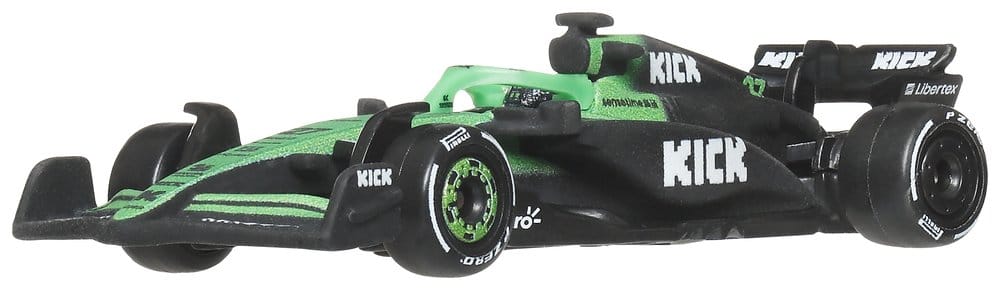 Formule 1 Hot Wheels Premium pack 2 véhicules Die-Cast 1/64 KICK Sauber Team