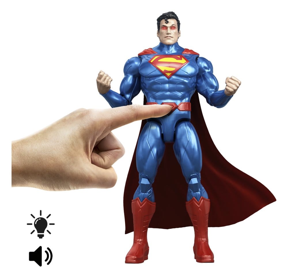DC Premier figurine sonore et lumineuse Heat Vision Superman 16 cm