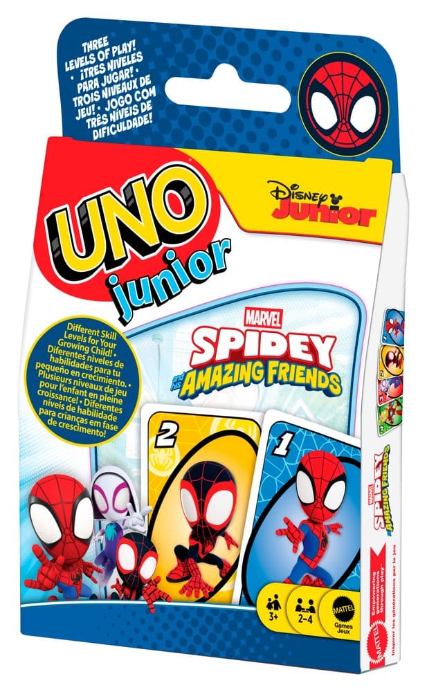 Spidey & His Amazing Friends UNO Junior Jeu de cartes
