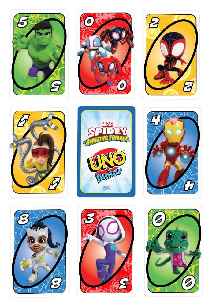 Spidey & His Amazing Friends UNO Junior Jeu de cartes