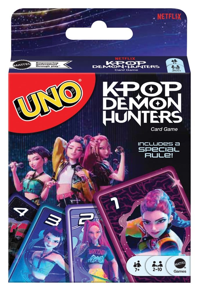 KPop Demon Hunters UNO jeux de cartes