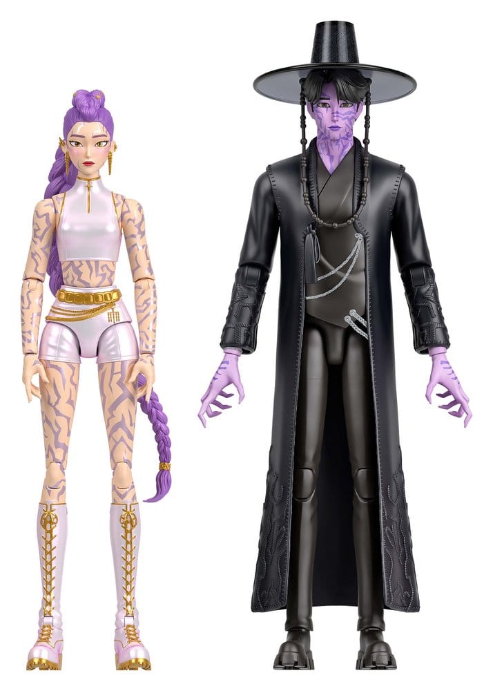 KPop Demon Hunters pack de 2 figurines Rumi & Jinu (Final Battle) 15 cm
