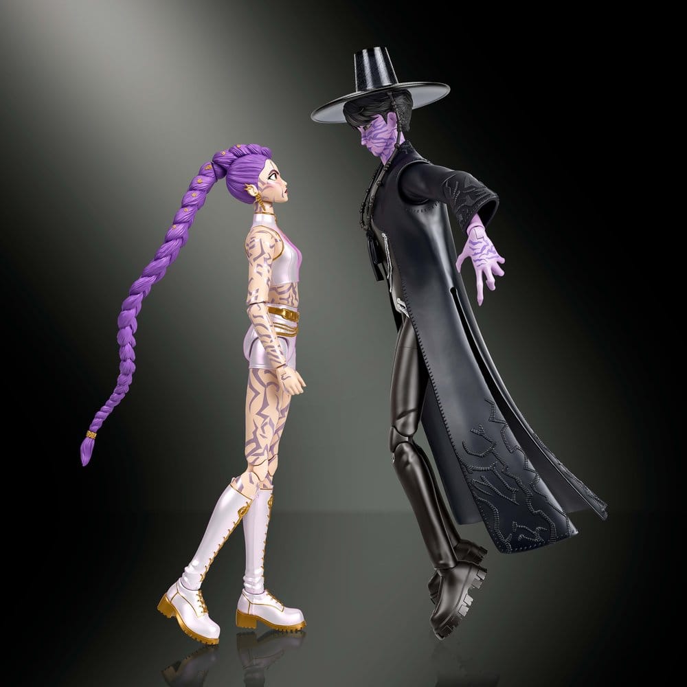 KPop Demon Hunters pack de 2 figurines Rumi & Jinu (Final Battle) 15 cm