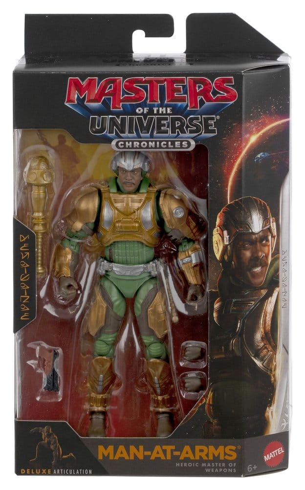 Masters of the Universe 2026 Movie Chronicles figurine Man-At-Arms 2.0 17 cm