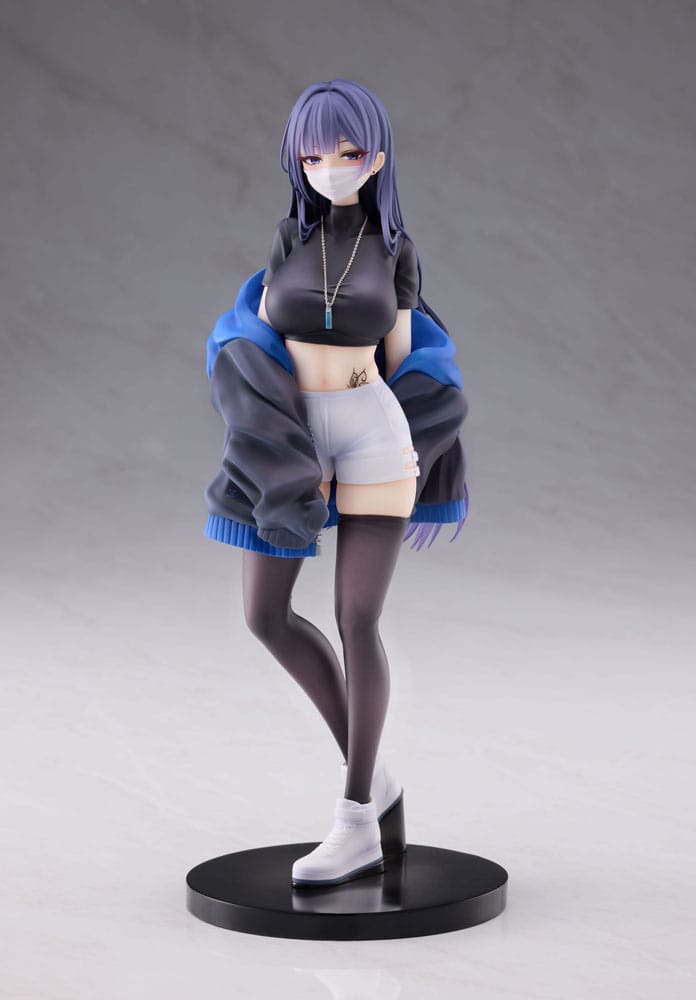 Original Character statuette 1/7 PVC Mask Girl Yuna 24 cm