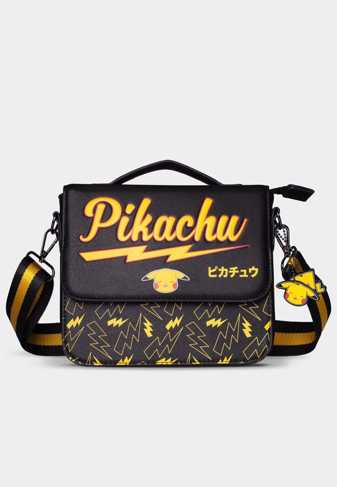 Pokemon sac à bandoulière en cuir PU portable Pikachu