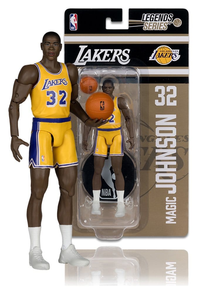 NBA Legends Series figurine Earvin "Magic" Johnson (Los Angeles Lakers) 15 cm