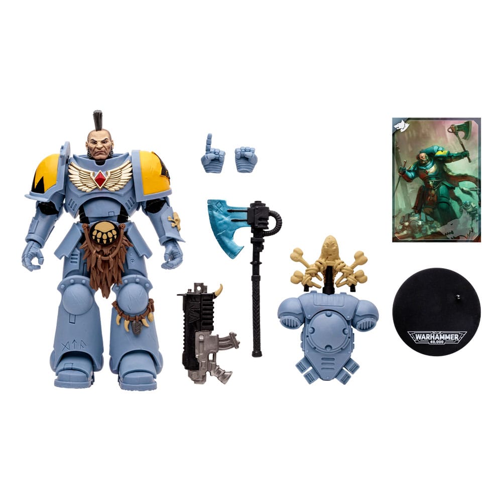 Warhammer 40k figurine Space Wolves Wolf Guard 18 cm