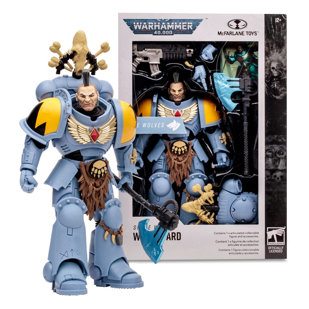 Warhammer 40k figurine Space Wolves Wolf Guard 18 cm