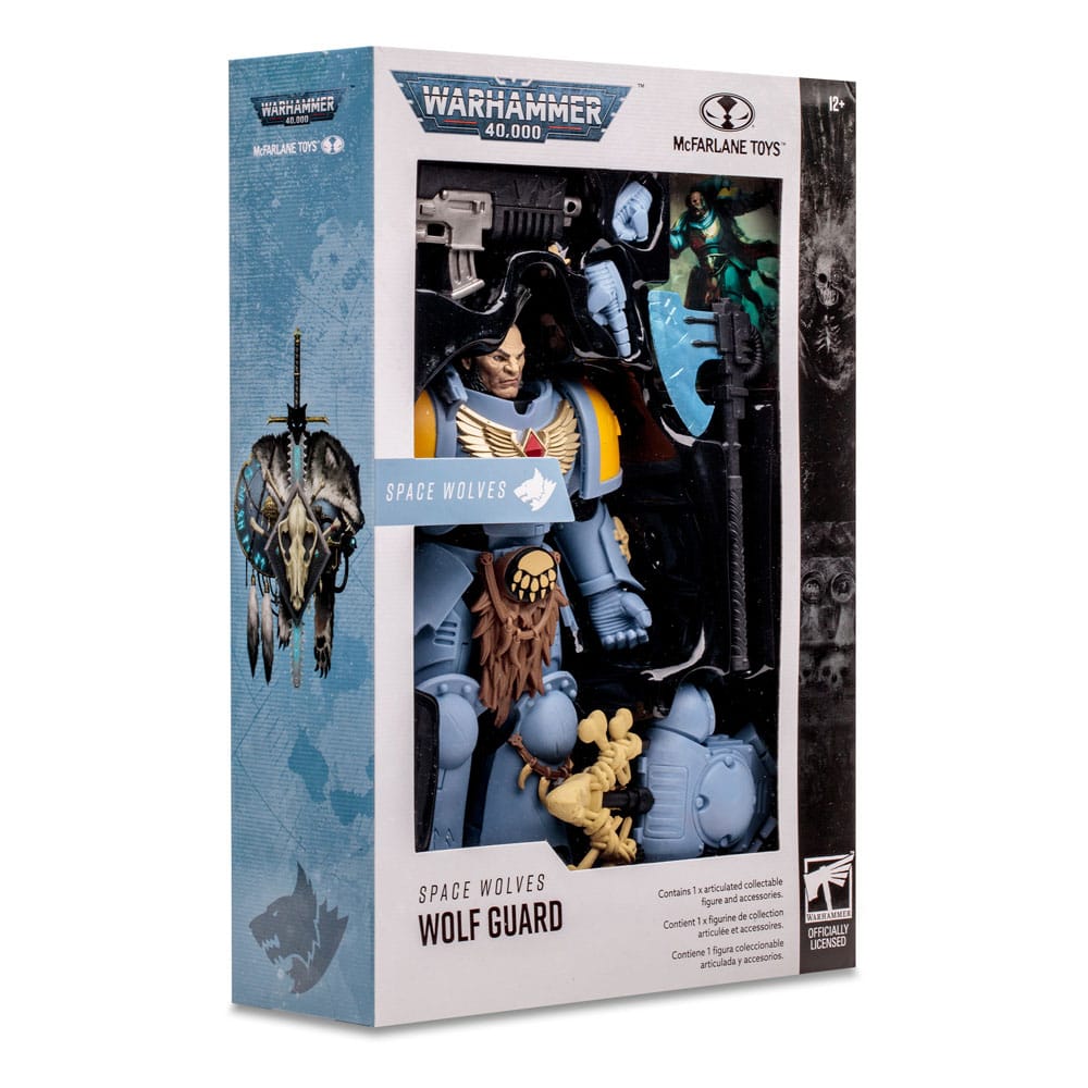 Warhammer 40k figurine Space Wolves Wolf Guard 18 cm