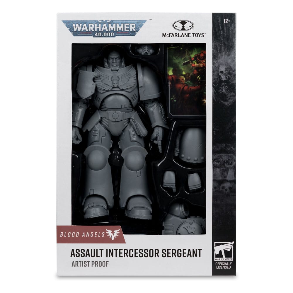 Warhammer 40,000 figurine Assault Intercessor Sergeant (Blood Angel) (Artist Proof) 18 cm