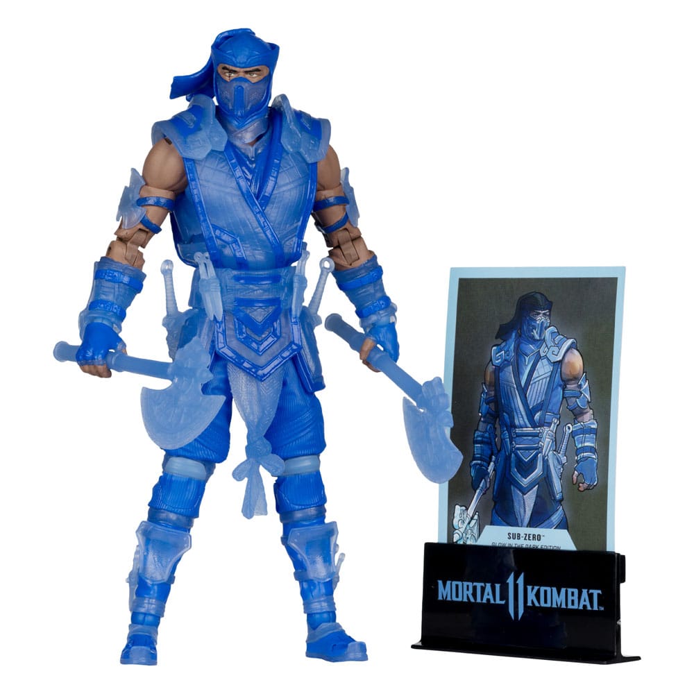 Mortal Kombat figurine Glow in the Dark Edition Sub-Zero (Gold Label) 18 cm