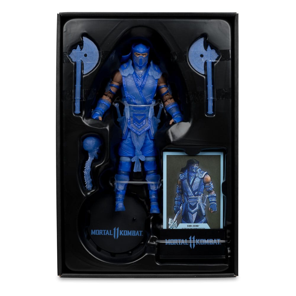 Mortal Kombat figurine Glow in the Dark Edition Sub-Zero (Gold Label) 18 cm