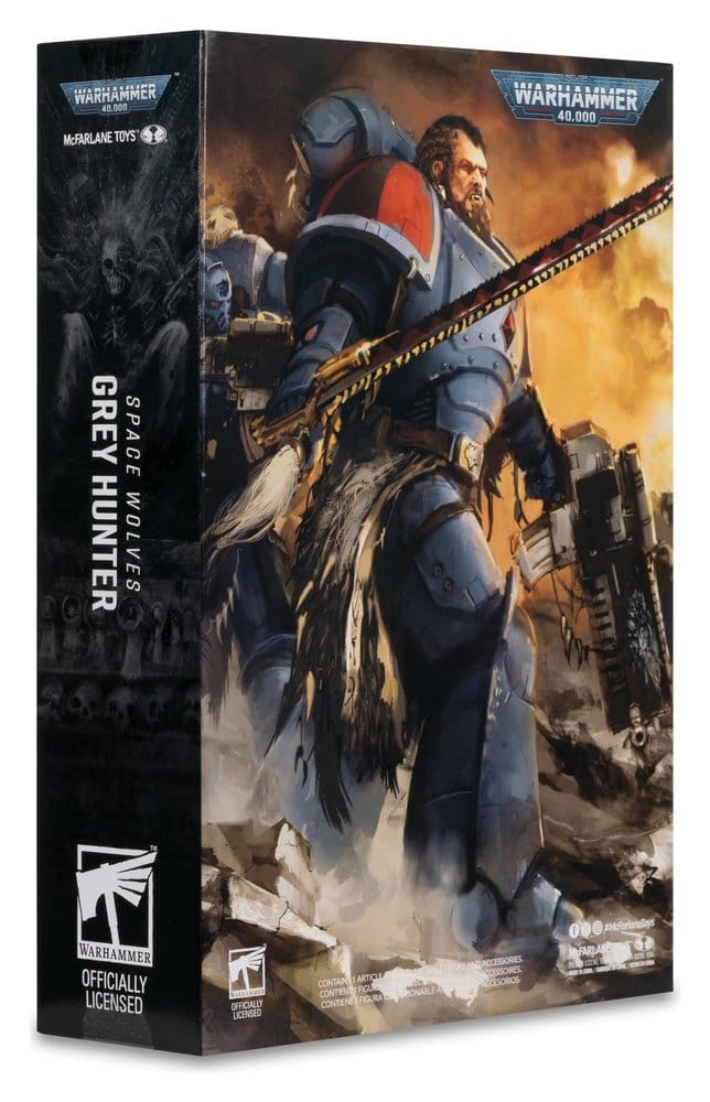 Warhammer 40,000 figurine Grey Hunter (Space Wolves) 18 cm