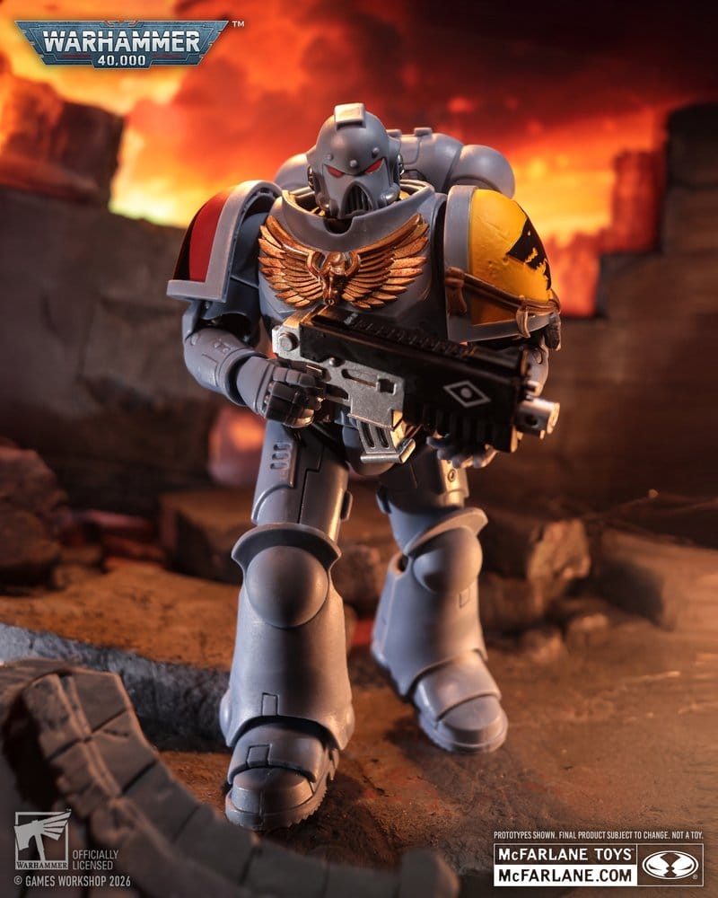 Warhammer 40,000 figurine Grey Hunter (Space Wolves) 18 cm