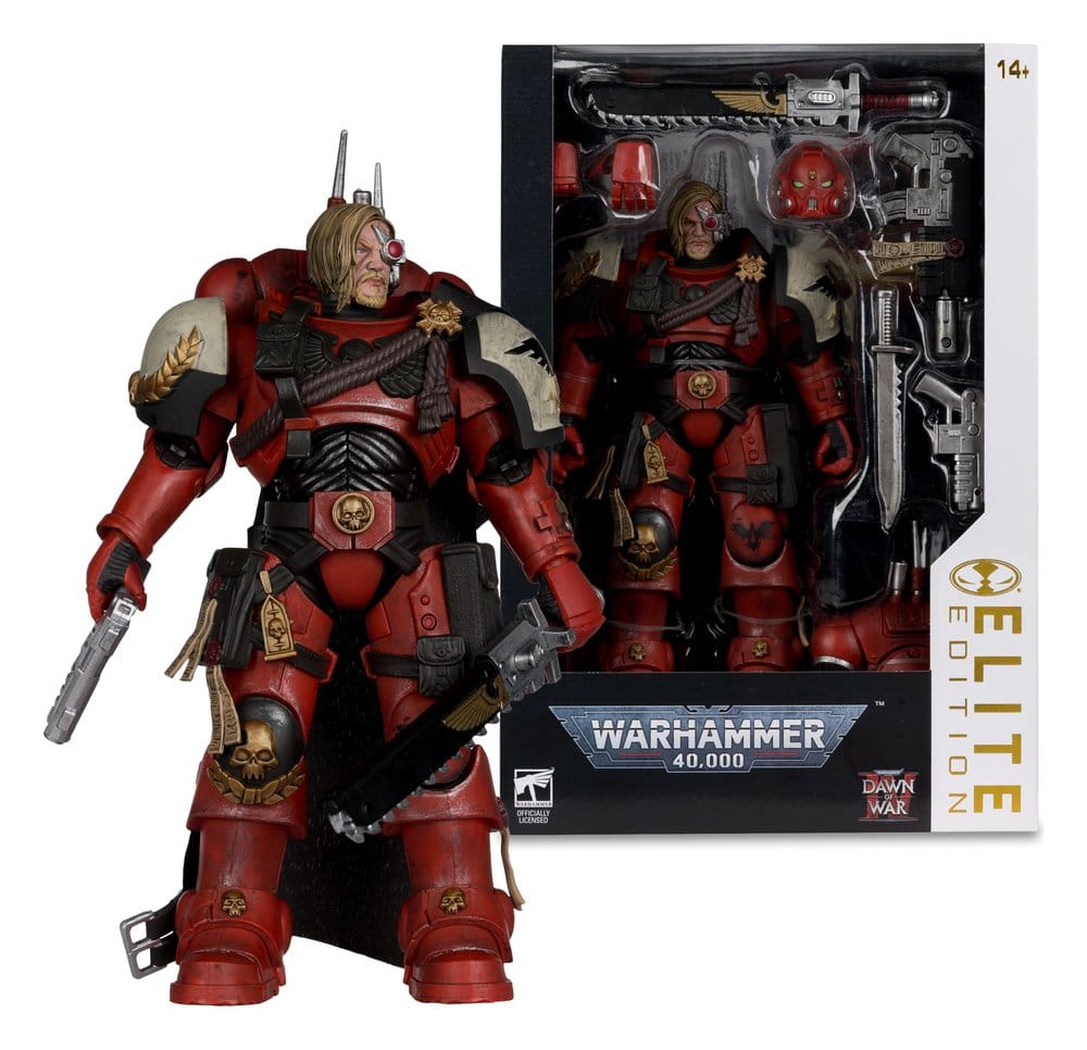 Warhammer 40 000 Dawn of War McFarlane Elite Edition figurine Captain Cyrus (Dawn of War 4) 20 cm