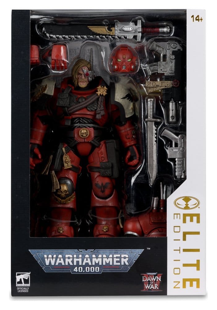 Warhammer 40 000 Dawn of War McFarlane Elite Edition figurine Captain Cyrus (Dawn of War 4) 20 cm