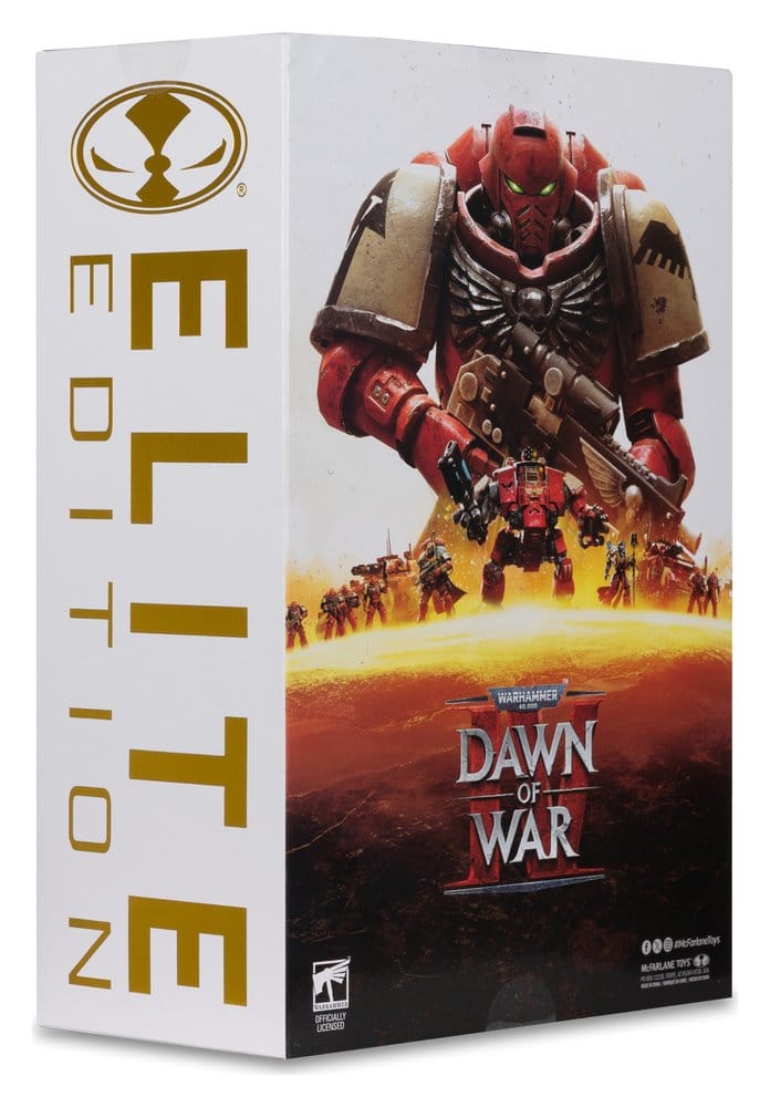 Warhammer 40 000 Dawn of War McFarlane Elite Edition figurine Captain Cyrus (Dawn of War 4) 20 cm
