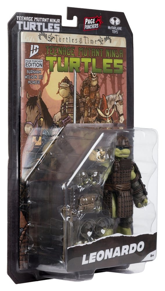 Teenage Mutant Ninja Turtles Page Punchers figurine Leonardo (Turtles in Time) 13 cm