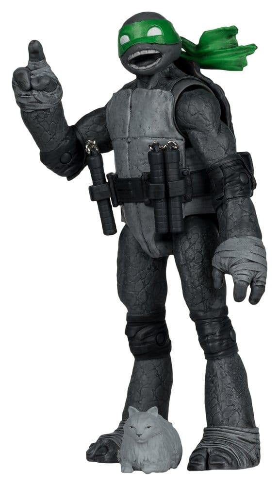 Tortues Ninja Page Punchers figurine Michelangelo (Black White & Green) (Red Platinum Edition) 13 cm