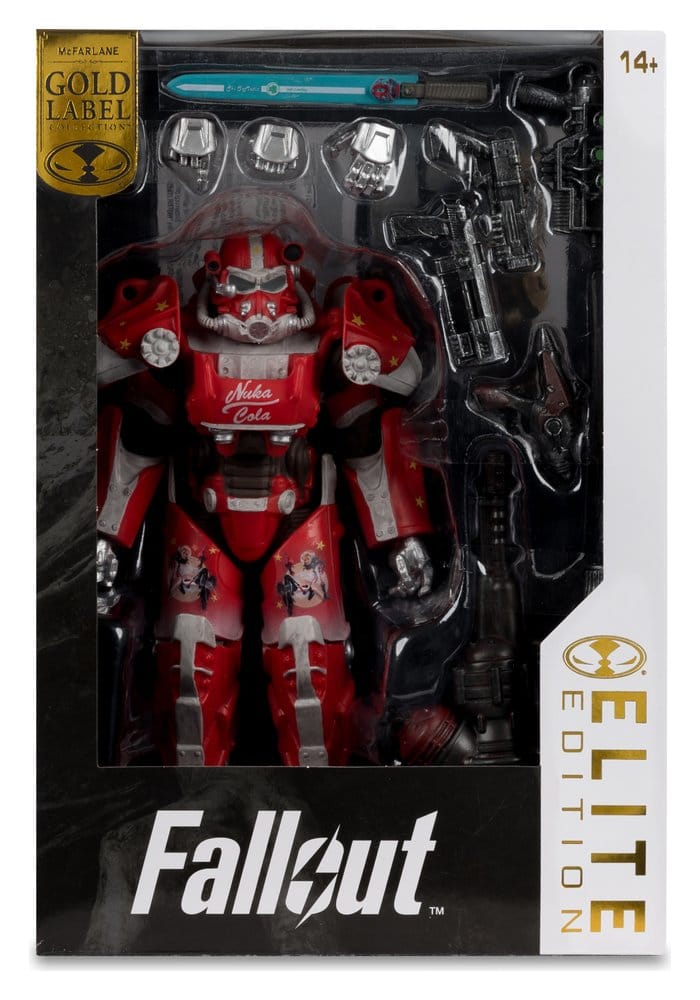 Fallout McFarlane Elite Edition figurine Fallout 76 Nuka Cola T-60 (Gold Label) 19 cm