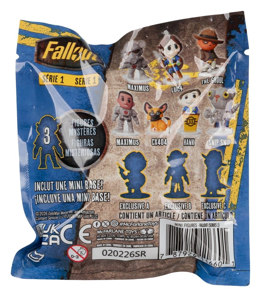 Fallout (TV Show) série 1 présentoir mini figurines Blind Bag 6 cm (24)