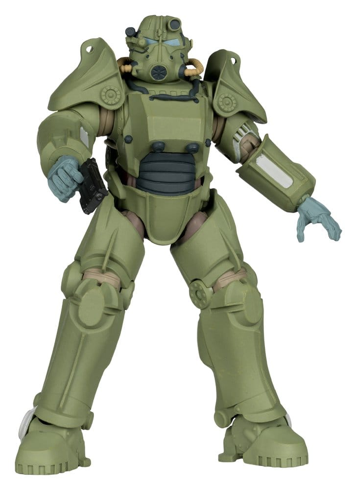 Fallout 76 Gaming Edition figurine T-45 Military Armor (Red Platinum Edition) 20 cm