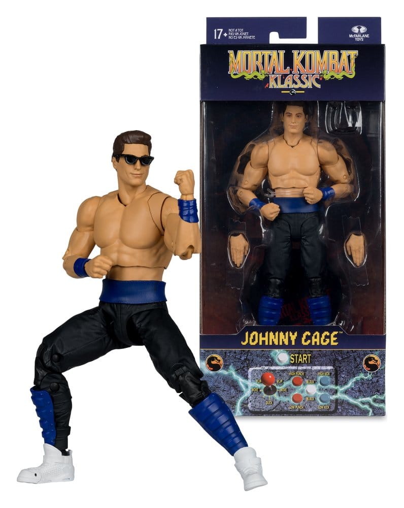 Mortal Kombat Klassics figurine Johnny Cage 19 cm