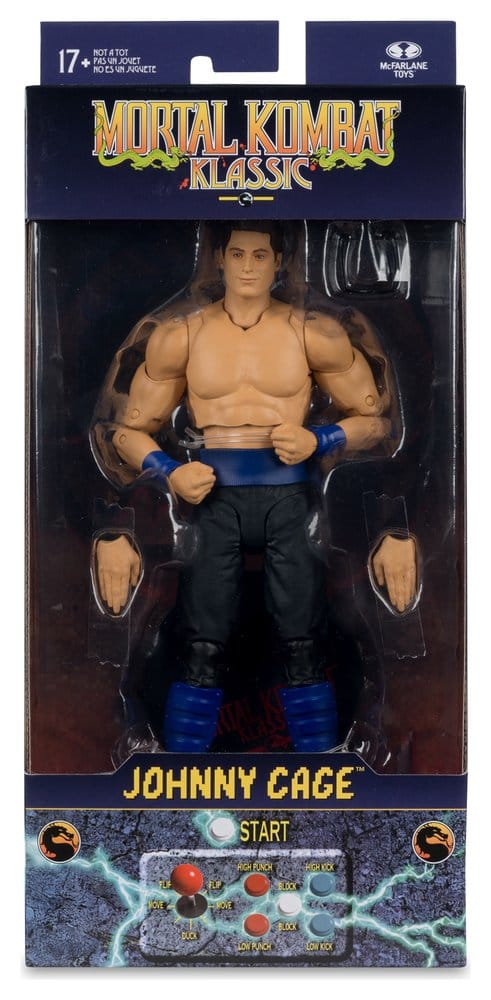 Mortal Kombat Klassics figurine Johnny Cage 19 cm