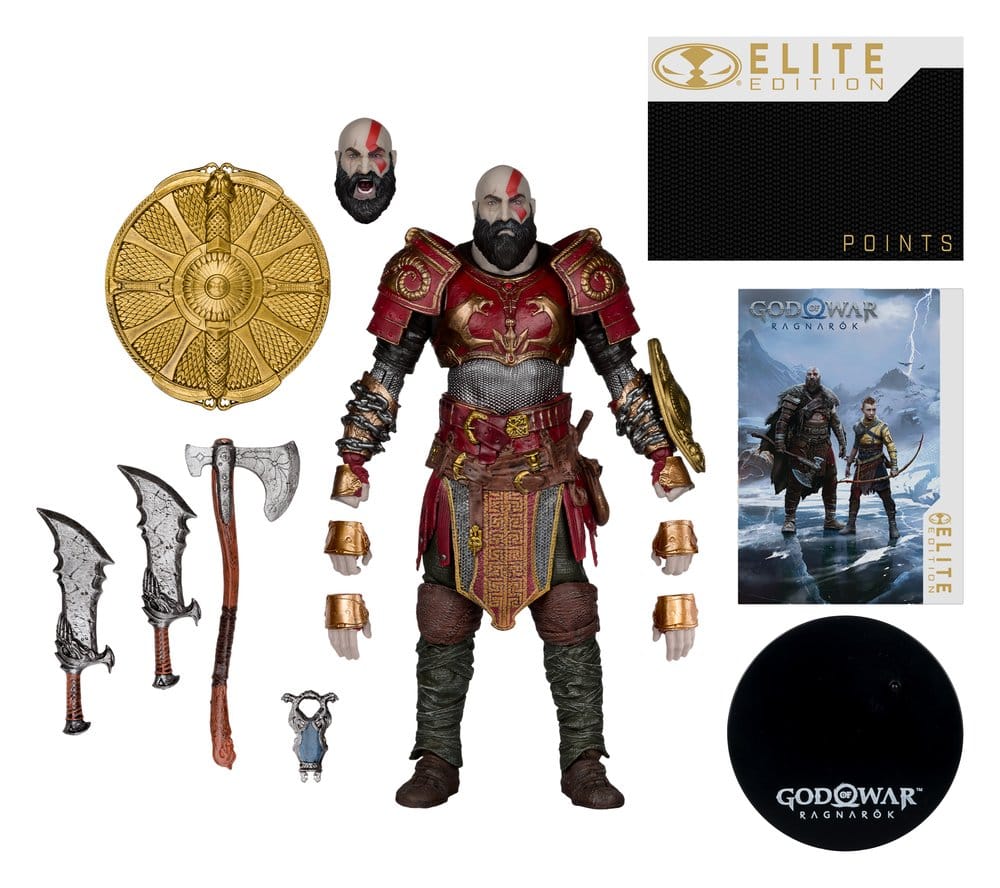 God of War McFarlane Elite Edition figurine Kratos 18 cm